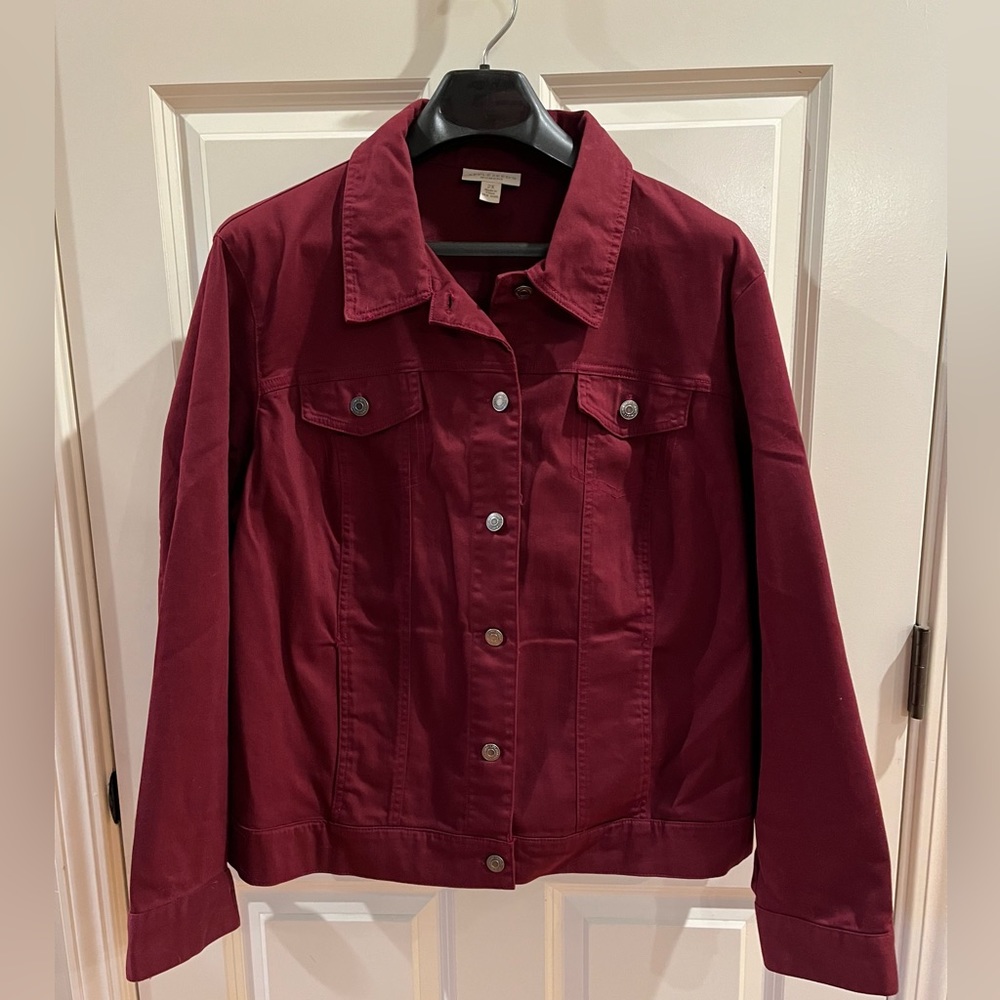 Appleseeds 2X jacket twill fabric. EUC